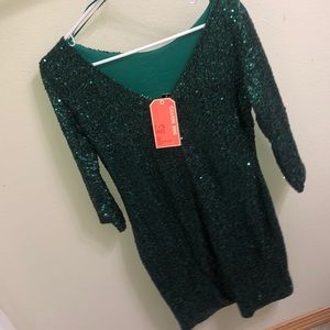 Gianni Bini Dresses - Gianni Bini FAN FAVES Green Sequin Dress Gianni Bini Dresses - Gianni Bini FAN FAVES Green Sequin Dress